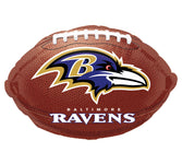 Baltimore Ravens Football 18″ Foil Balloon by Anagram from Instaballoons