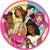 Barbie Paper Plates 9″ by Unique from Instaballoons