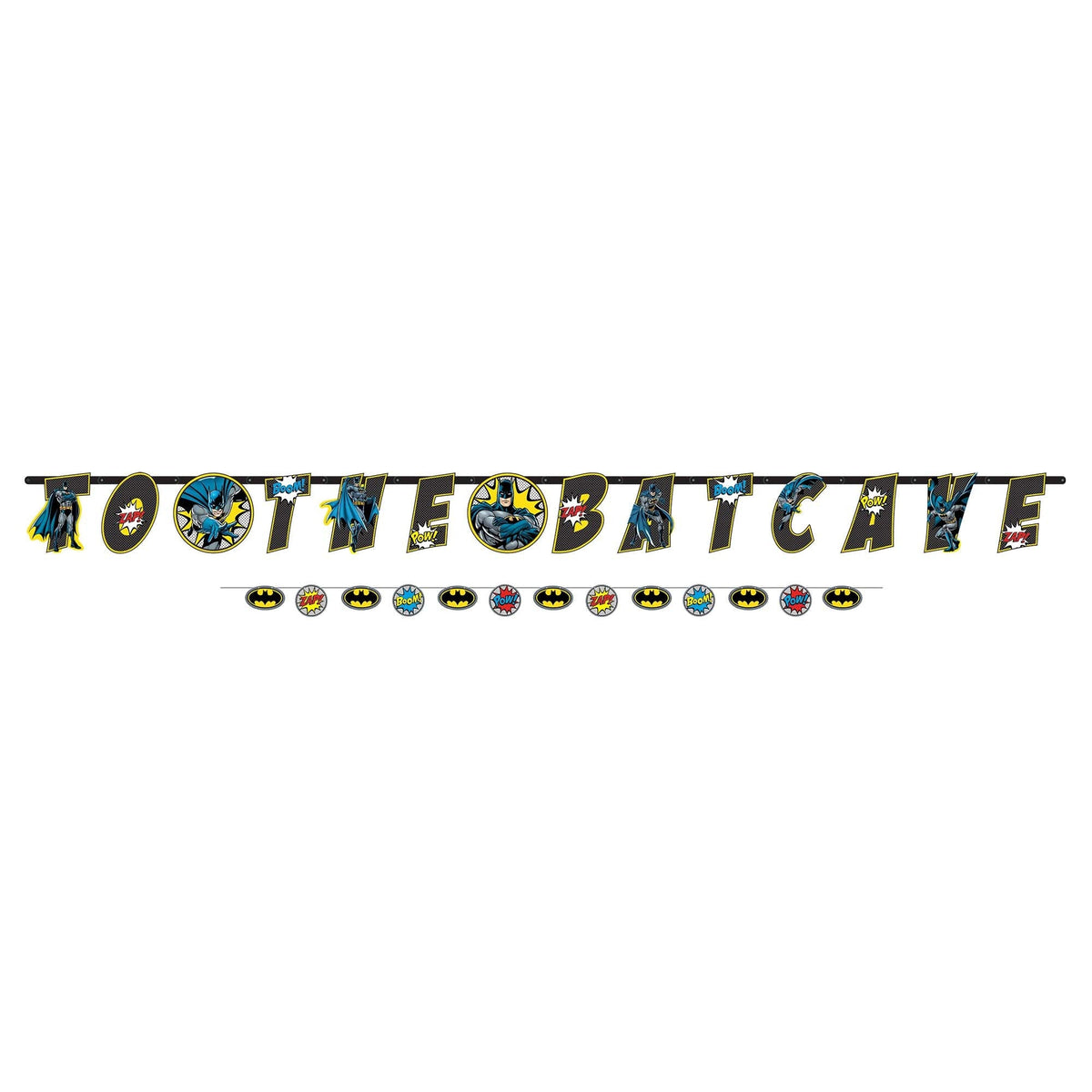 Batman Heroes Unite Jumbo Letter Banner by Amscan from Instaballoons