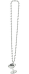 Bead Necklace with Champagne Glass - The Beistle Company