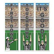 Beistle Football Cutouts 6″ x 22″ (3 count)