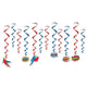 Hero Whirls Swirl Decoration Kit (6 count)