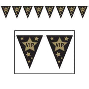 Beistle VIP Pennant Banner