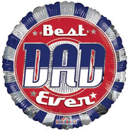 Best Dad Ever Vintage 18″ Foil Balloon by Convergram from Instaballoons