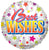 Best Wishes Stars 18″ Foil Balloon by Convergram from Instaballoons