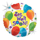 Balloons & Stars Get Well 18″ Balloon