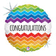 Chevron Congratulations 18″ Balloon