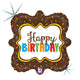 Chocolate Sprinkles Birthday 18″ Balloon