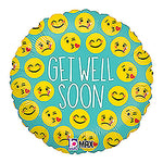 Emoji Get Well 18″ Balloon