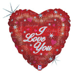 Sparkling Love 18″ Balloon