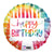 Tie-dye Cake Birthday 18″ Balloon