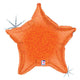 Orange Holographic Star 21″ Balloon