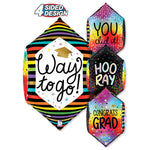 Dimensional Colorful Grad 22″ Balloon