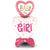 Standups Baby Girl Hearts 28″ Balloon