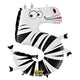 Number 5 - Zebra Zooloon 40″ Balloon