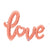 Love Script - Rose Gold 47″ Balloon