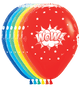 Fashion Assortment Comic Burst 11″ Latex Balloons (50 count)