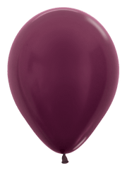 Betallic Latex Metallic Burgundy 11″ Latex Balloons (100 count)