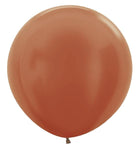 Betallic Latex Metallic Copper 24″ Latex Balloons (10 count)