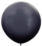 Betallic Latex Metallic Graphite 36″ Latex Balloons (2 count)