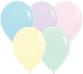 Betallic Latex Pastel Matte Assortment 11″ Latex Balloons (100)