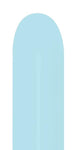 Betallic Latex Pastel Matte Blue 260B Latex Balloons (50)