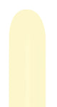 Betallic Latex Pastel Matte Yellow 260B Latex Balloons (50)