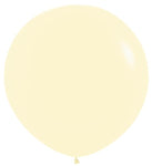 Betallic Latex Pastel Matte Yellow 36″ Latex Balloons (2 count)