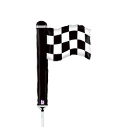 Betallic Mylar & Foil 14" Checkered Flag Mini Shape Balloon
