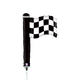 14" Checkered Flag Balloon (requires heat-sealing)