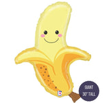 Betallic Mylar & Foil Banana Giant 30" Tall Balloon