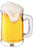 Betallic Mylar & Foil Beer Mug 34″ Balloon