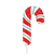 Betallic Mylar & Foil Candy Cane (requires heat-sealing) 14″ Balloon