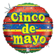 Cinco De Mayo 18" Round Balloon