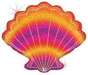 Betallic Mylar & Foil Glitter Seashell 30″ Balloon