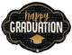 Happy Graduation Frame 36″ Balloon