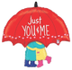 Just You and Me 33" Umbrella Balloon