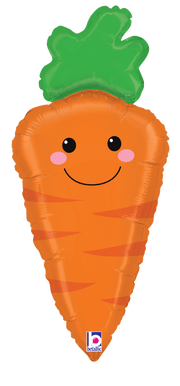 Betallic Mylar & Foil Produce Pal Carrot 31″ Balloon
