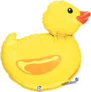 Betallic Mylar & Foil Rubber Duck Balloon 29"