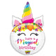 Unicorn Magical Birthday 33″ Balloon