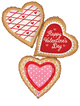 Valentine Cookies 44″ Balloon