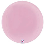 Betallic Pastel Pink Globe 16″ Dimensional Balloon