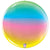 Rainbow Globe 22″ Dimensionals Balloon