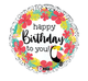 Tropical Toucan Happy Birthday 18″