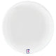 White Globe 16″ Dimensionals Balloon