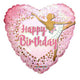 Birthday Ballerina Holographic 18″ Balloon