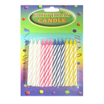 Birthday Candles - Assorted (24ct) - Winner Party