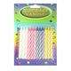 Birthday Candles - Assorted (24ct) - Winner Party
