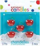 Birthday Cherries Candles by Amscan from Instaballoons