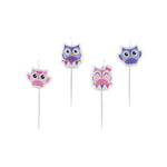 Birthday Owls Candles by Amscan from Instaballoons